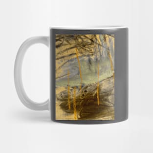 Early walk abstraction Mug